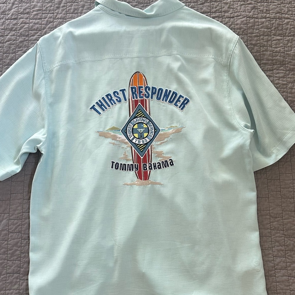 Tommy Bahama thirst responded shirt